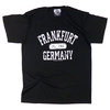 T-Shirt "Frankfurt Est. 794" Vintage schwarz