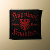 Aufnäher "Äppelwoi-Frankfurt Schutzmarke", schwarz-rot