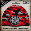 Docker-Cap "Frankfurt Red Camouflage"